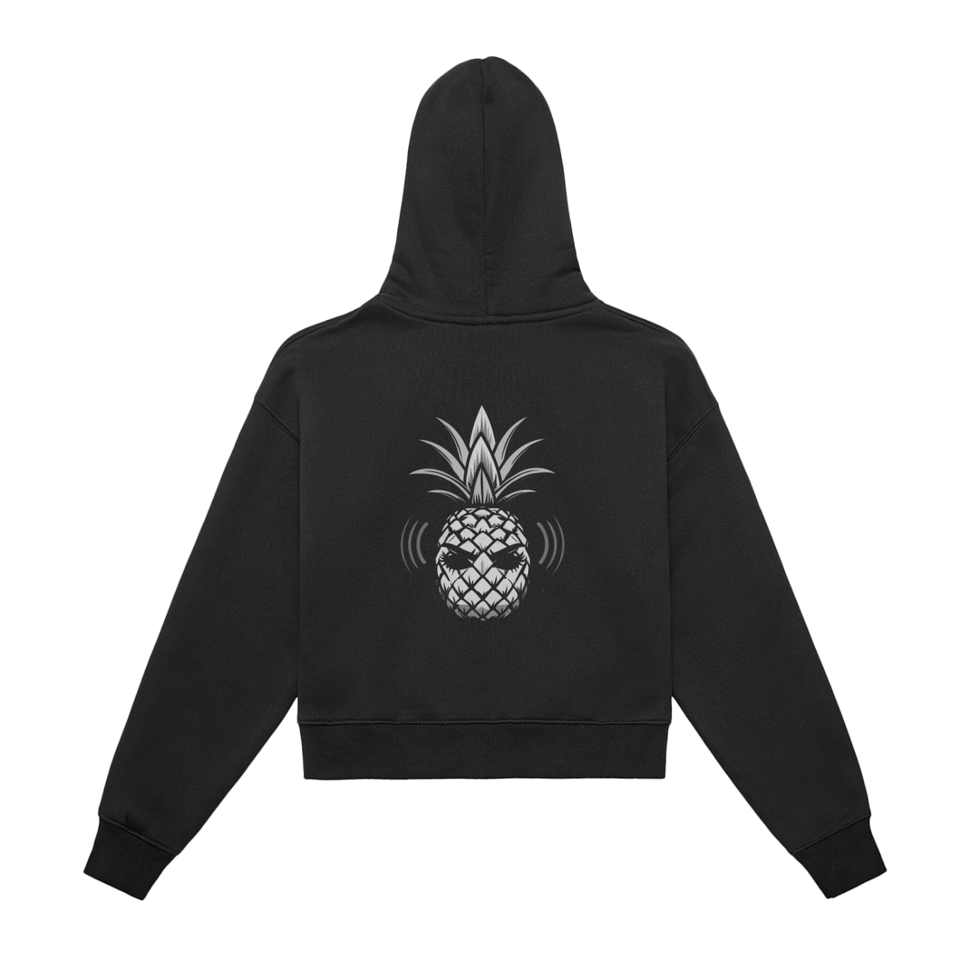 pineapple crop hoody,pineapple girls ,pineapple women