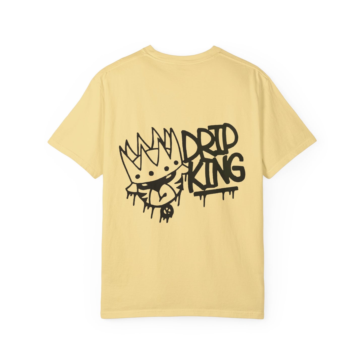 Drip King Unisex Garment-Dyed T-Shirt - Streetwear Vibe for Trendsetters
