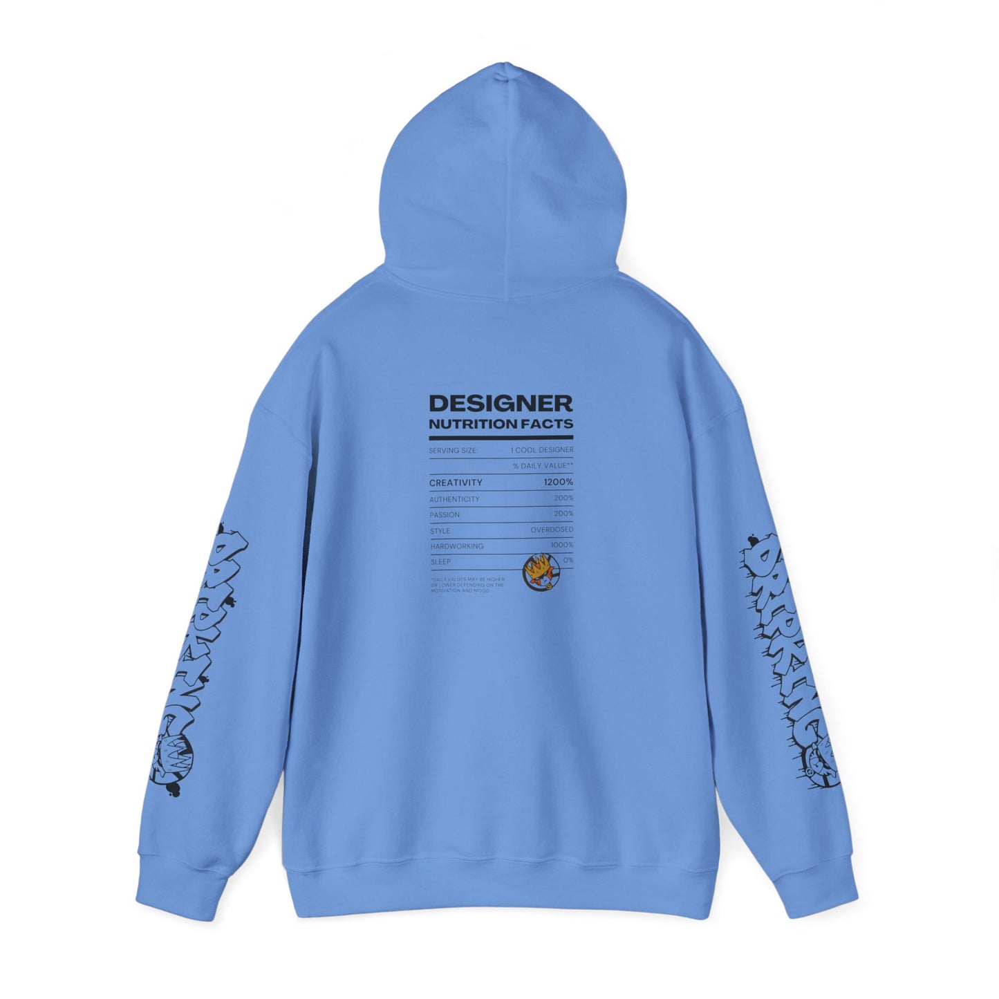 Creative Vibes Unisex Heavy Blend™ Hooded Sweatshirt - Stylish Graphic Print