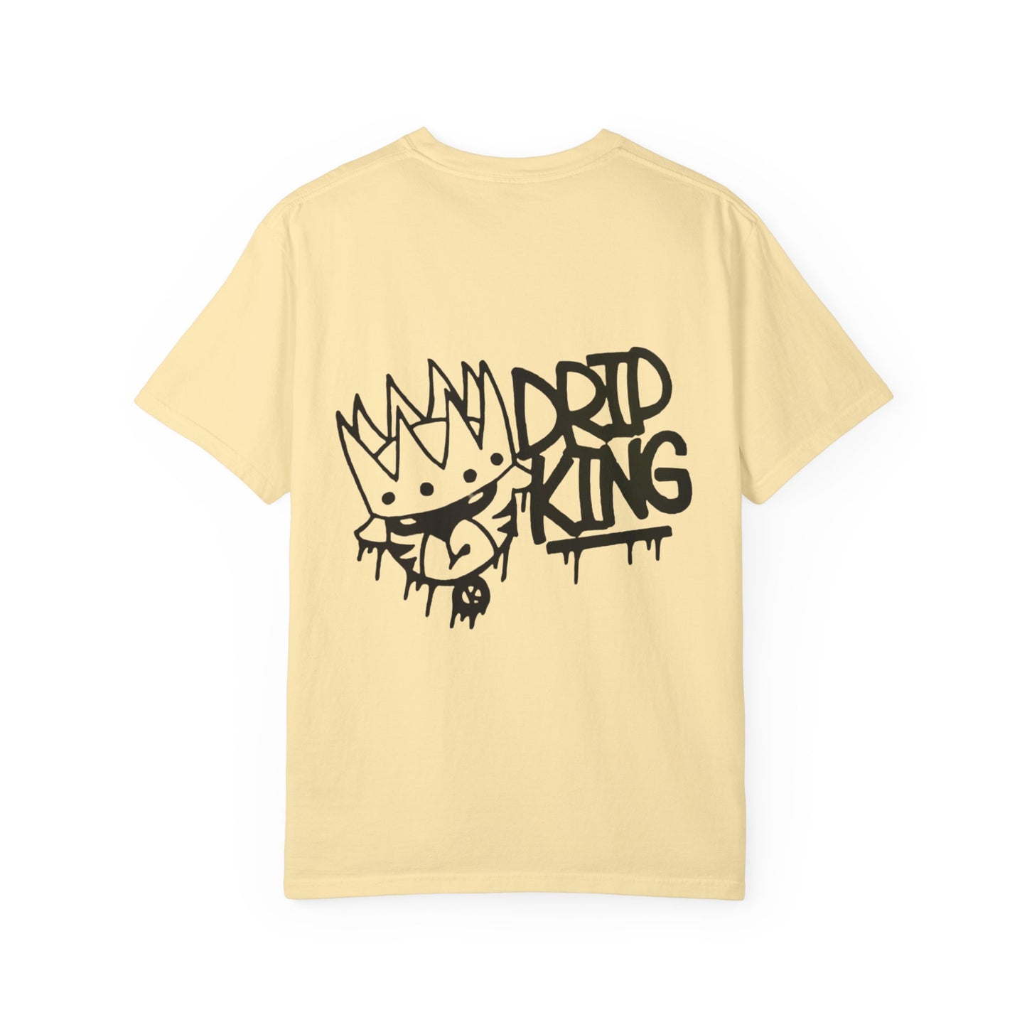 Drip King Unisex Garment-Dyed T-Shirt - Streetwear Vibe for Trendsetters