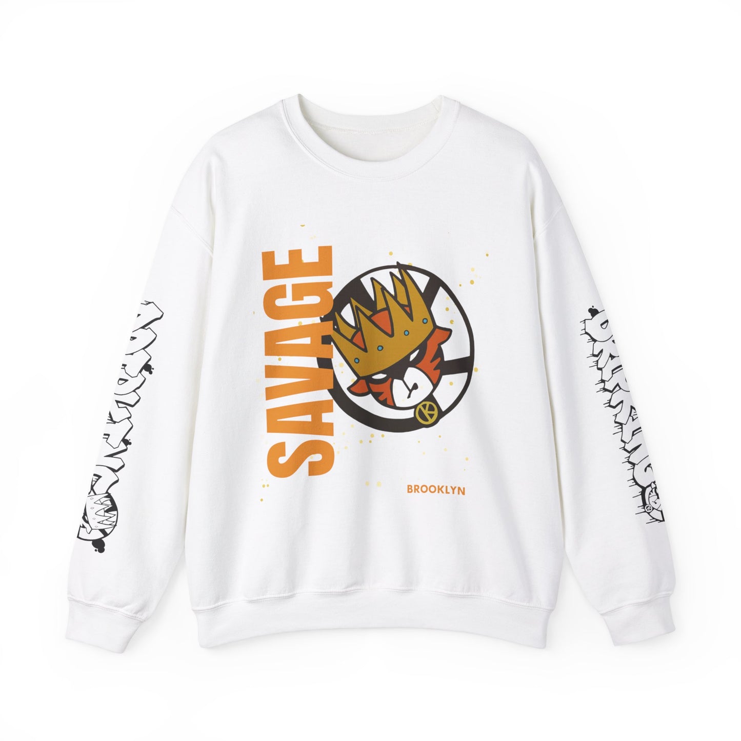 Urban Savage Crewneck Sweatshirt - Drip King Design