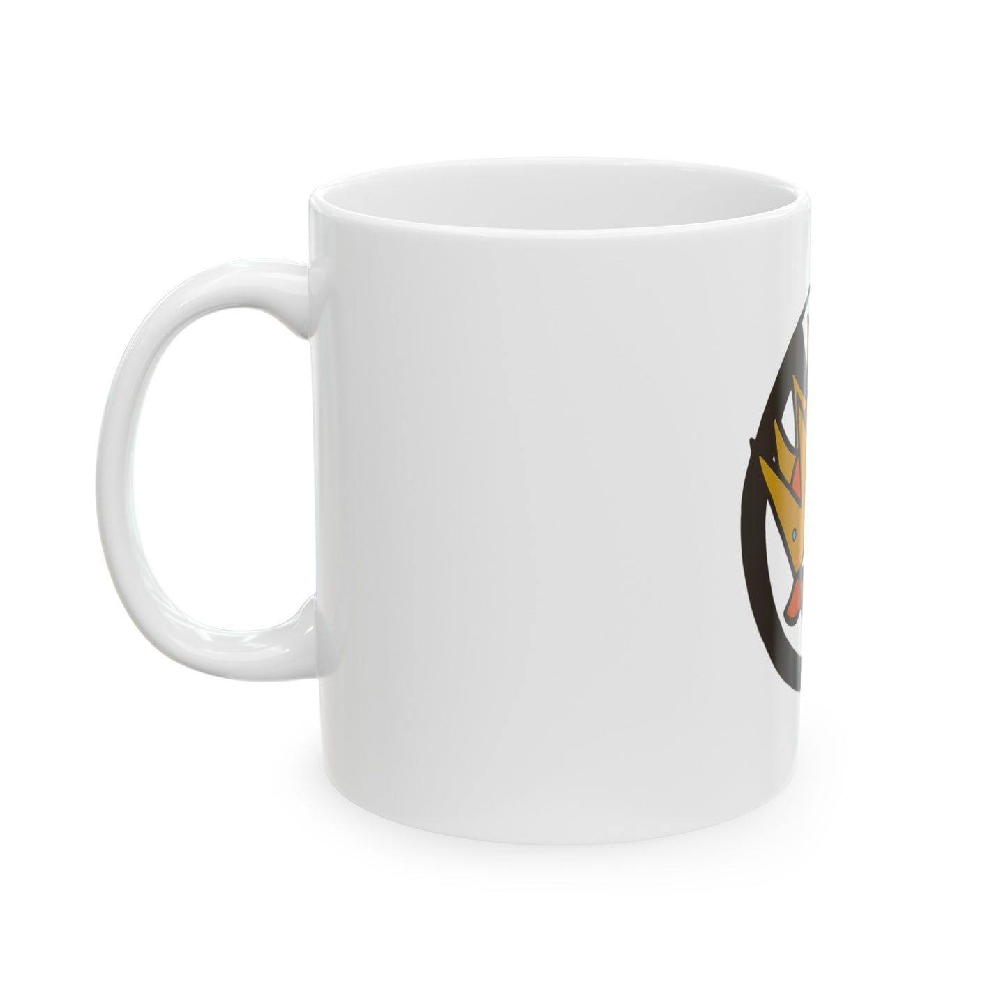 Drip King Logo Ceramic Mug, 11oz
