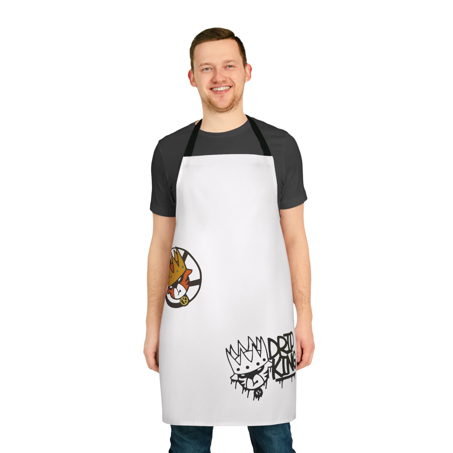 Drip King Apron, 5-Color Straps (AOP)