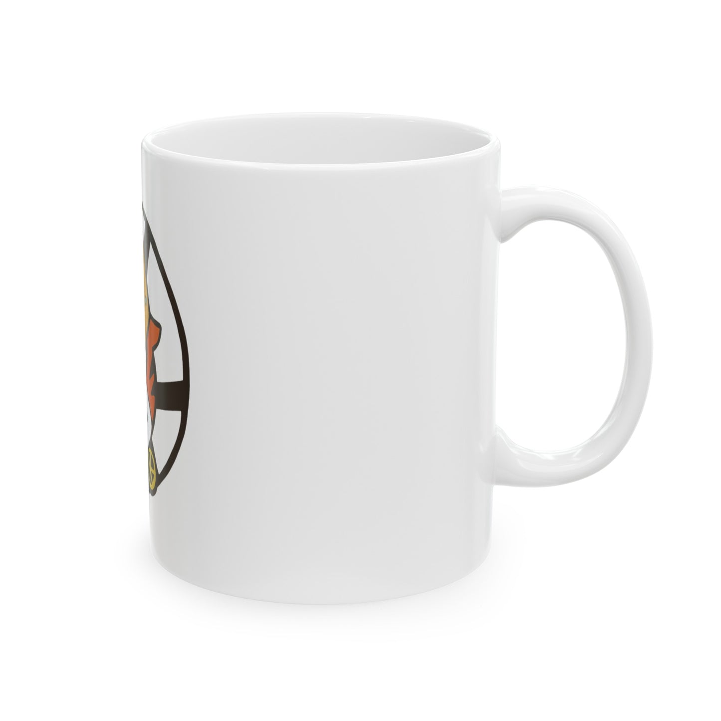 Drip King Logo Ceramic Mug, 11oz