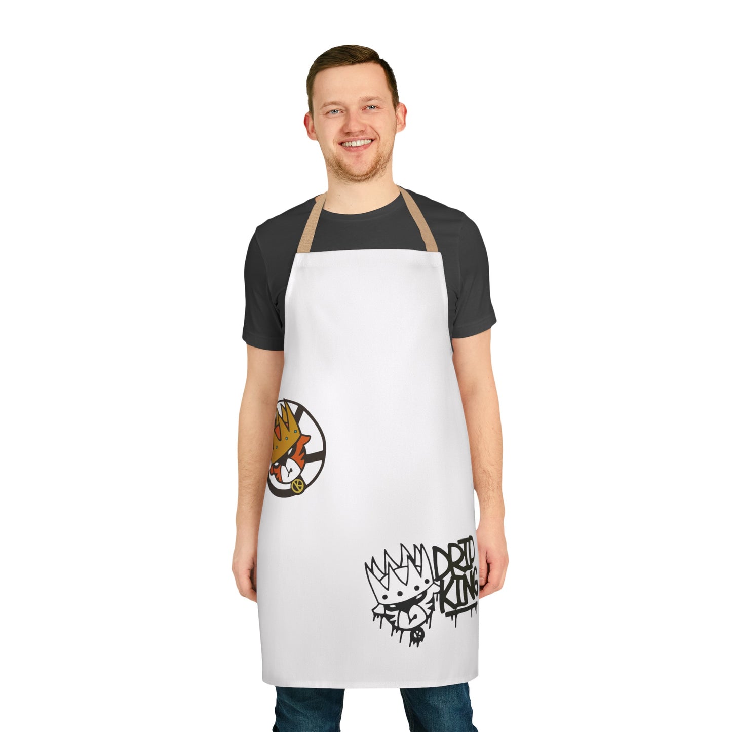 Drip King Apron, 5-Color Straps (AOP)