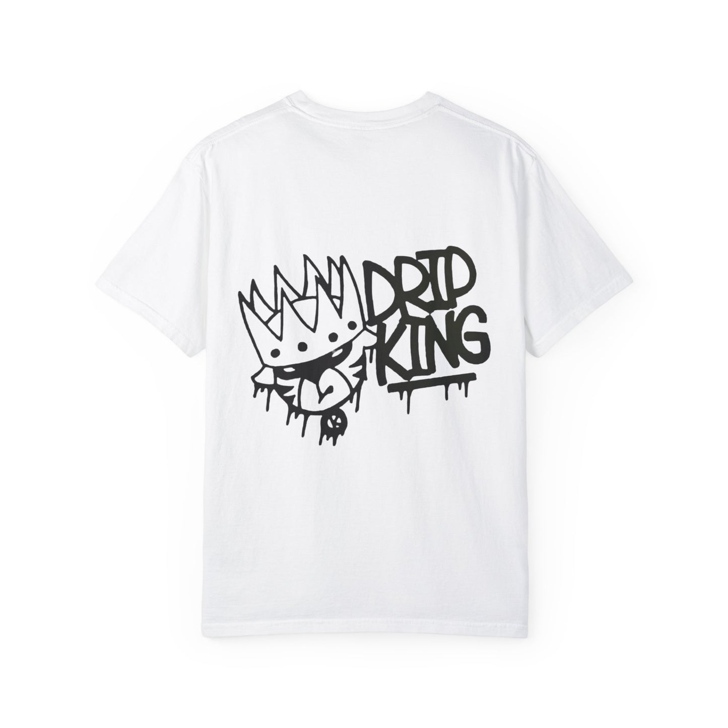 Drip King Unisex Garment-Dyed T-Shirt - Streetwear Vibe for Trendsetters