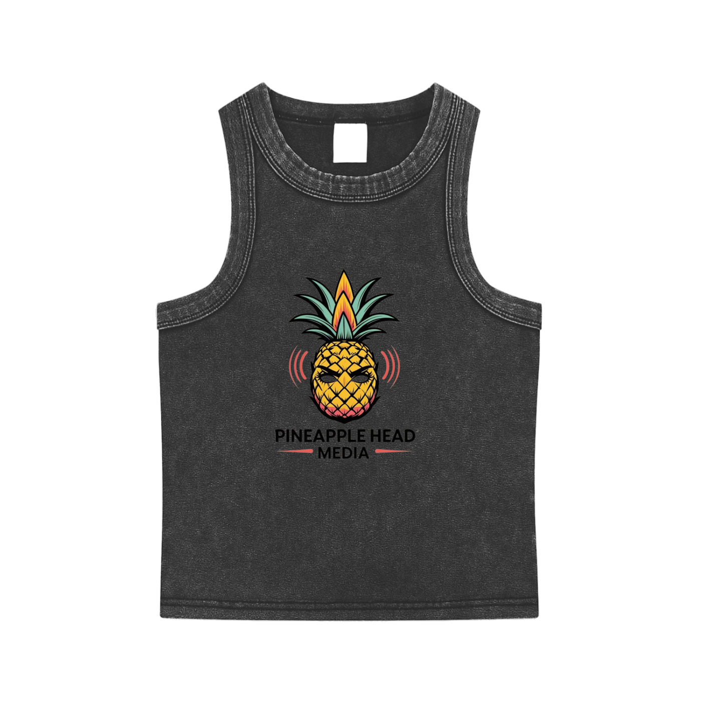 Pineapplehead media,tanktop