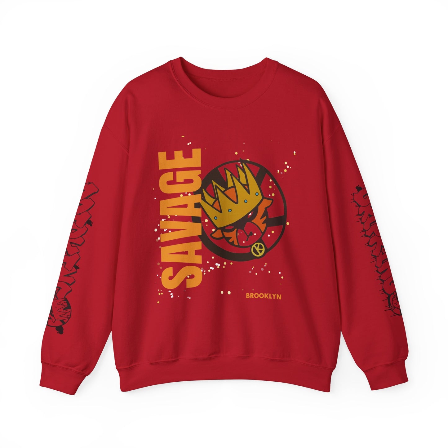 Urban Savage Crewneck Sweatshirt - Drip King Design