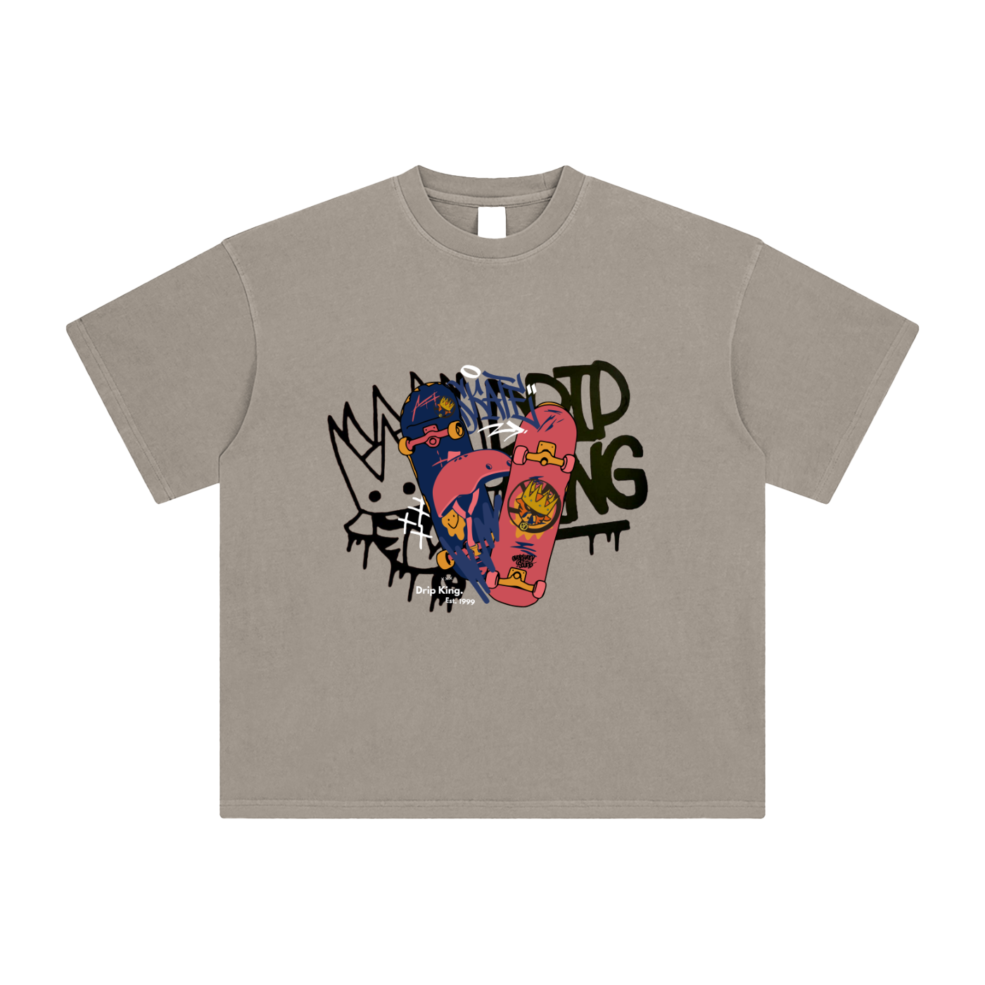 Enzyme Washed T-Shirt