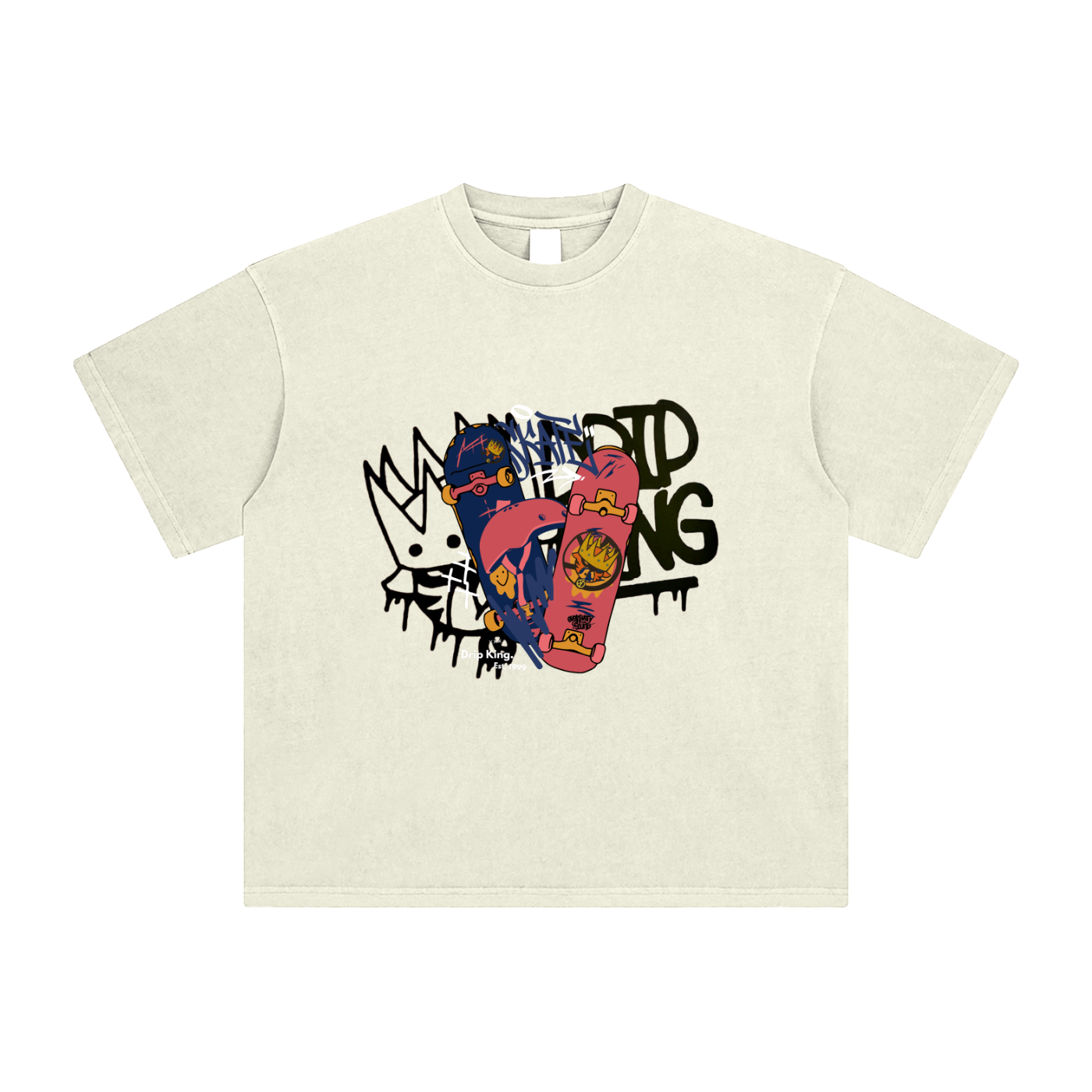 Enzyme Washed T-Shirt