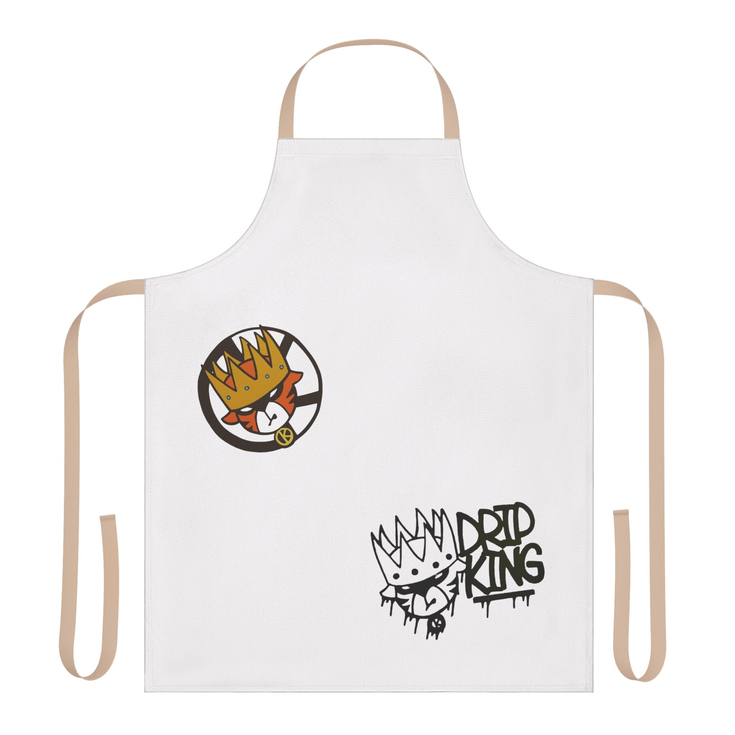 Drip King Apron, 5-Color Straps (AOP)