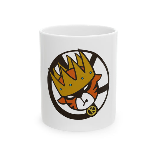 Drip King Logo Ceramic Mug, 11oz