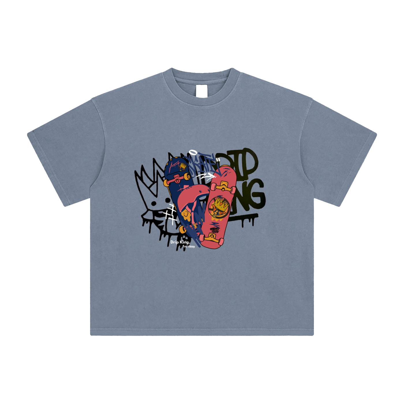 Enzyme Washed T-Shirt