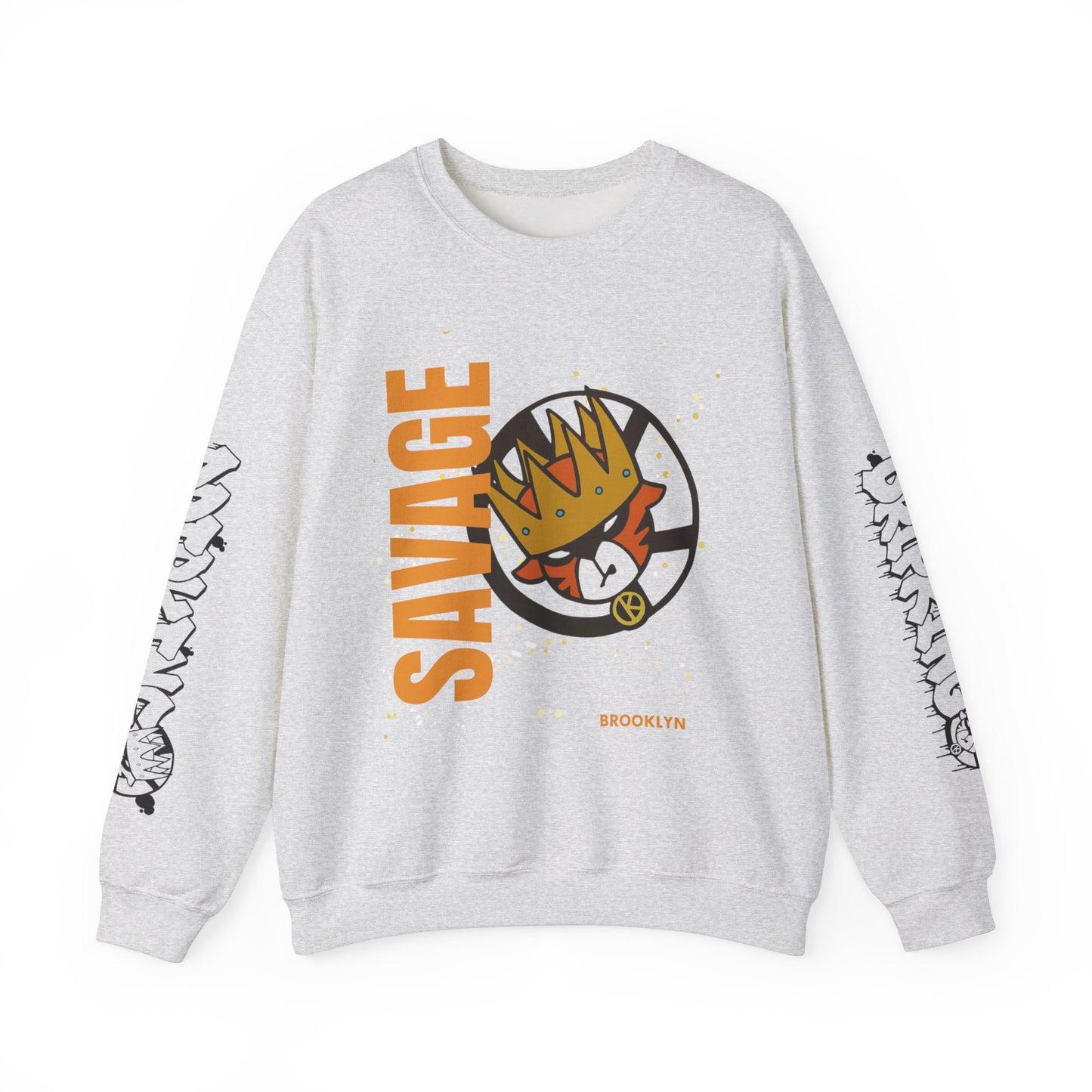 Urban Savage Crewneck Sweatshirt - Drip King Design