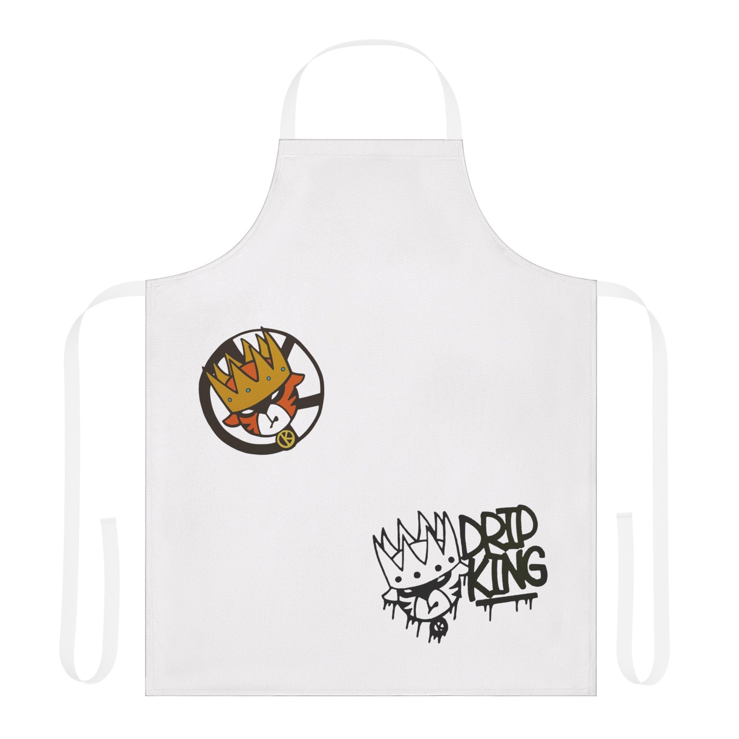 Drip King Apron, 5-Color Straps (AOP)