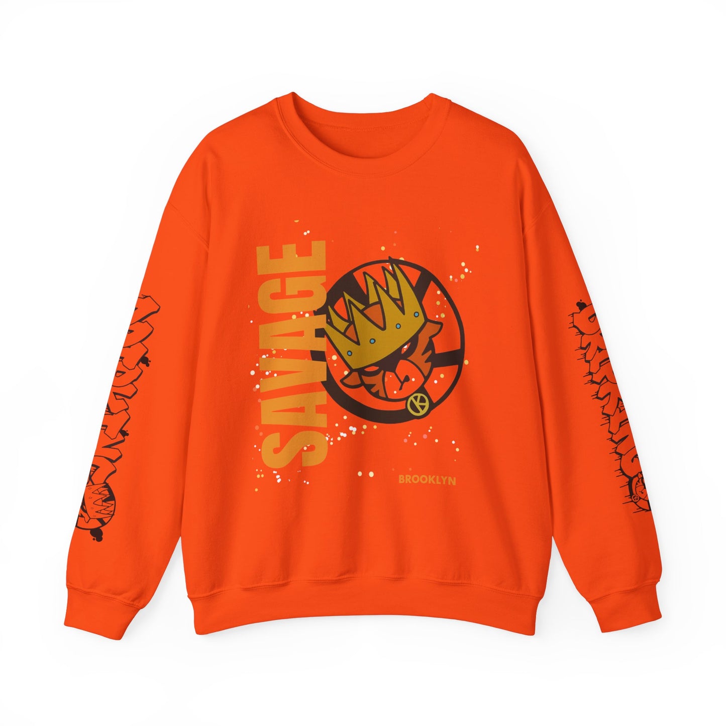 Urban Savage Crewneck Sweatshirt - Drip King Design