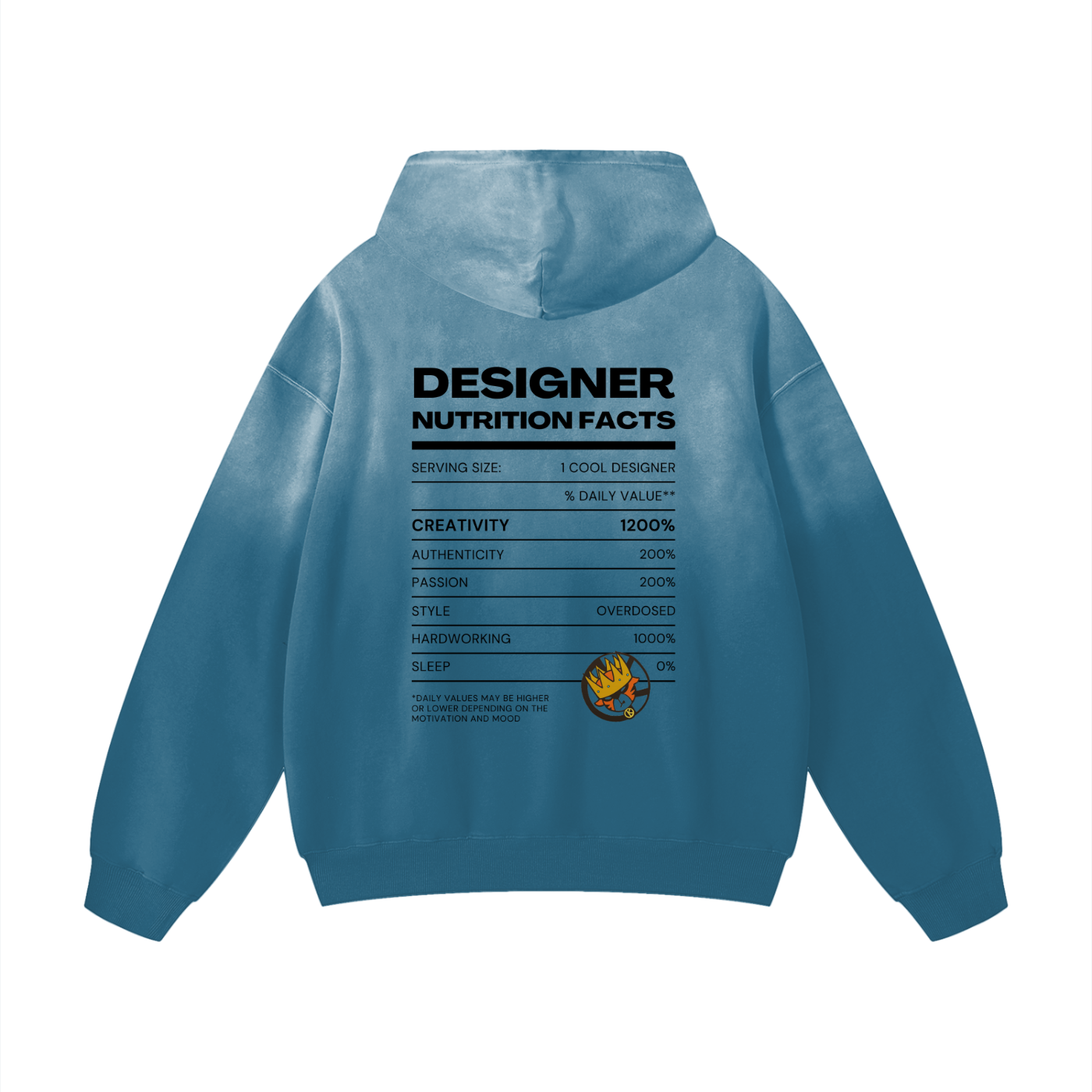 Heavyweight Sunfade Oversized Hoodie