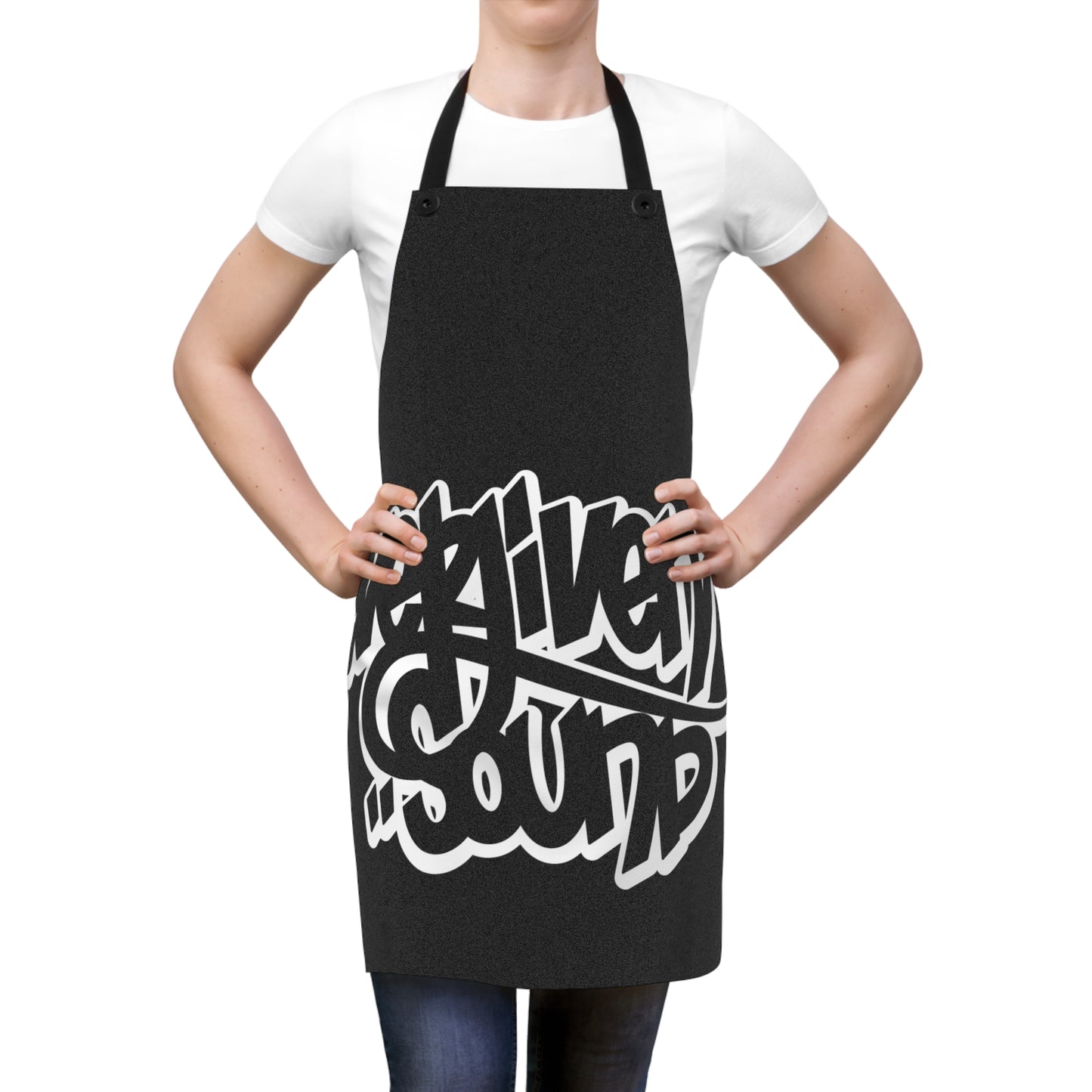 Everliven Sound Black Apron (AOP)