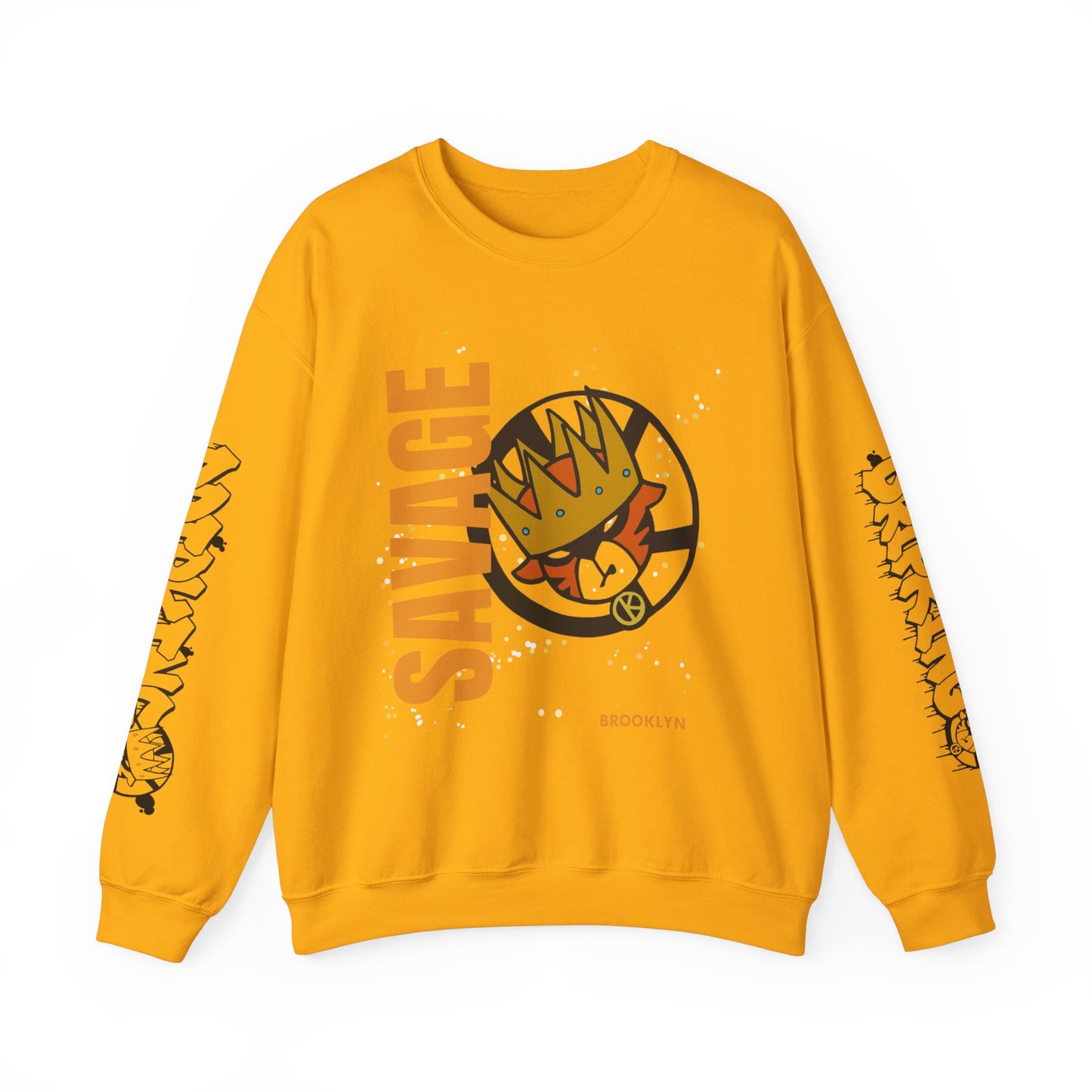 Urban Savage Crewneck Sweatshirt - Drip King Design