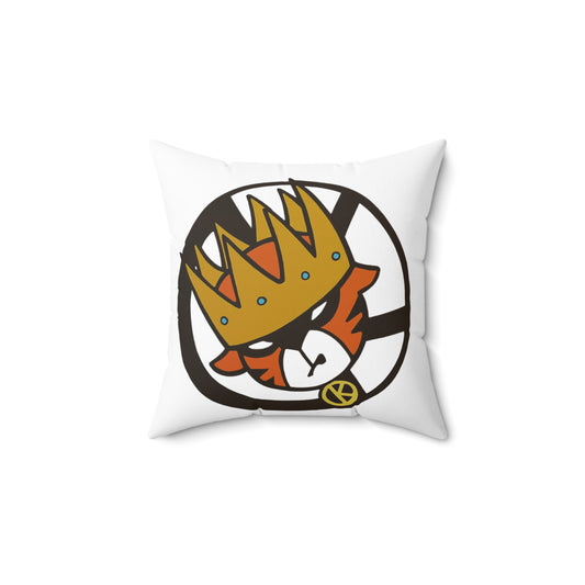 Drip King Spun Polyester Square Pillow