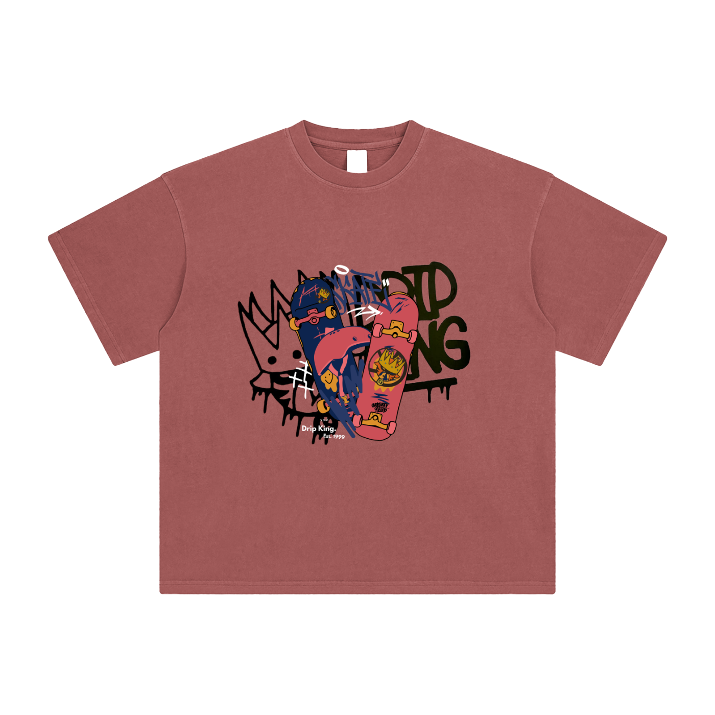 Enzyme Washed T-Shirt