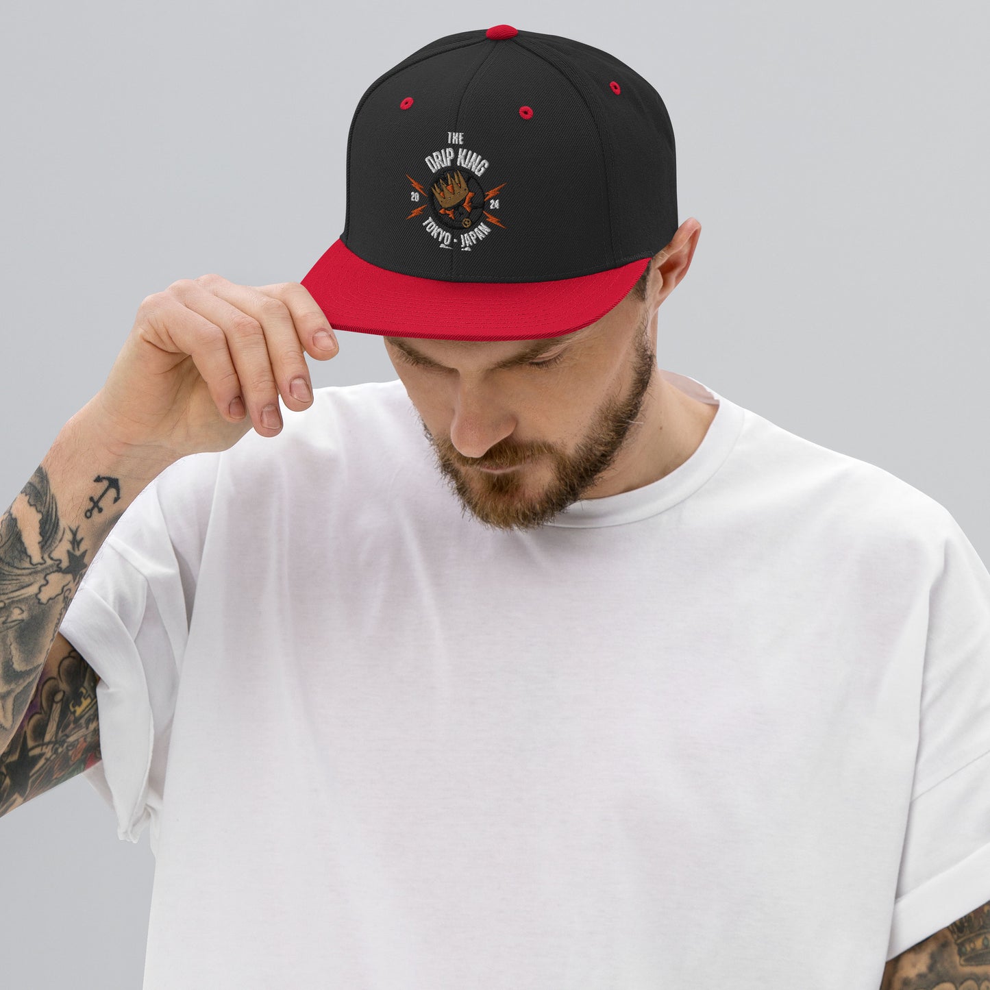 drip king tj Snapback Hat