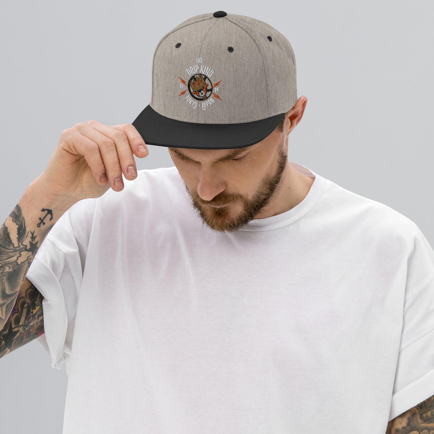 drip king tj Snapback Hat