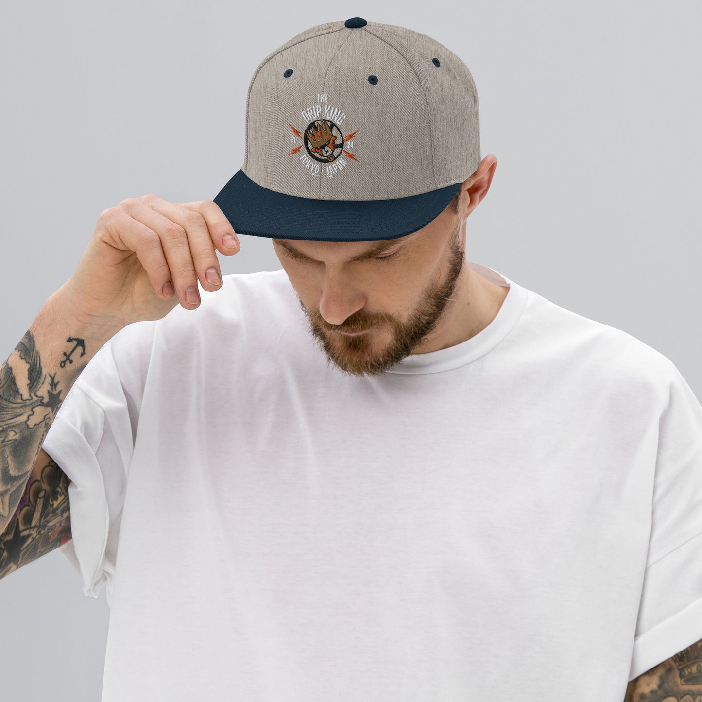 drip king tj Snapback Hat