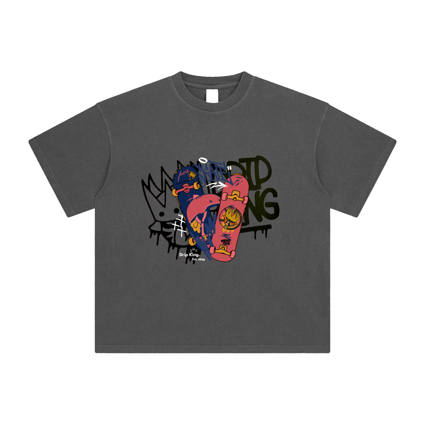 Enzyme Washed T-Shirt