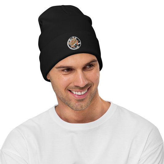 drip king Embroidered Beanie