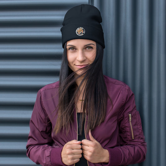 Drip King Embroidered Beanie