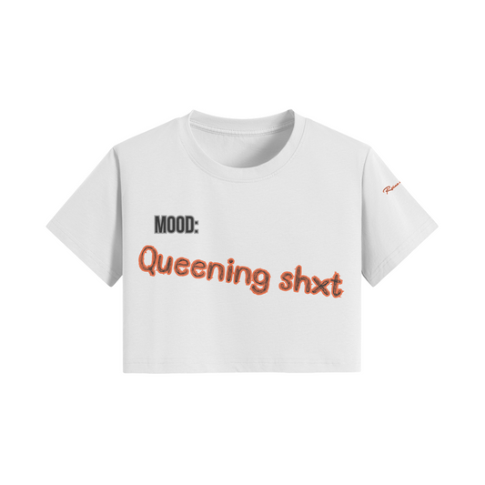 Mood Queening crop Top