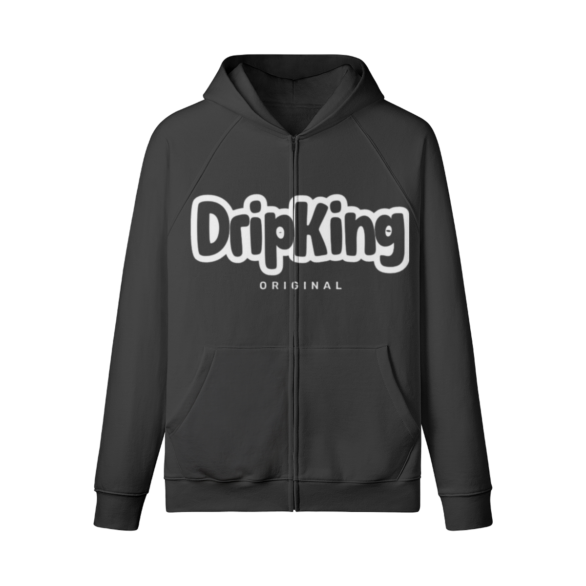 Drip King Zip Hoodie