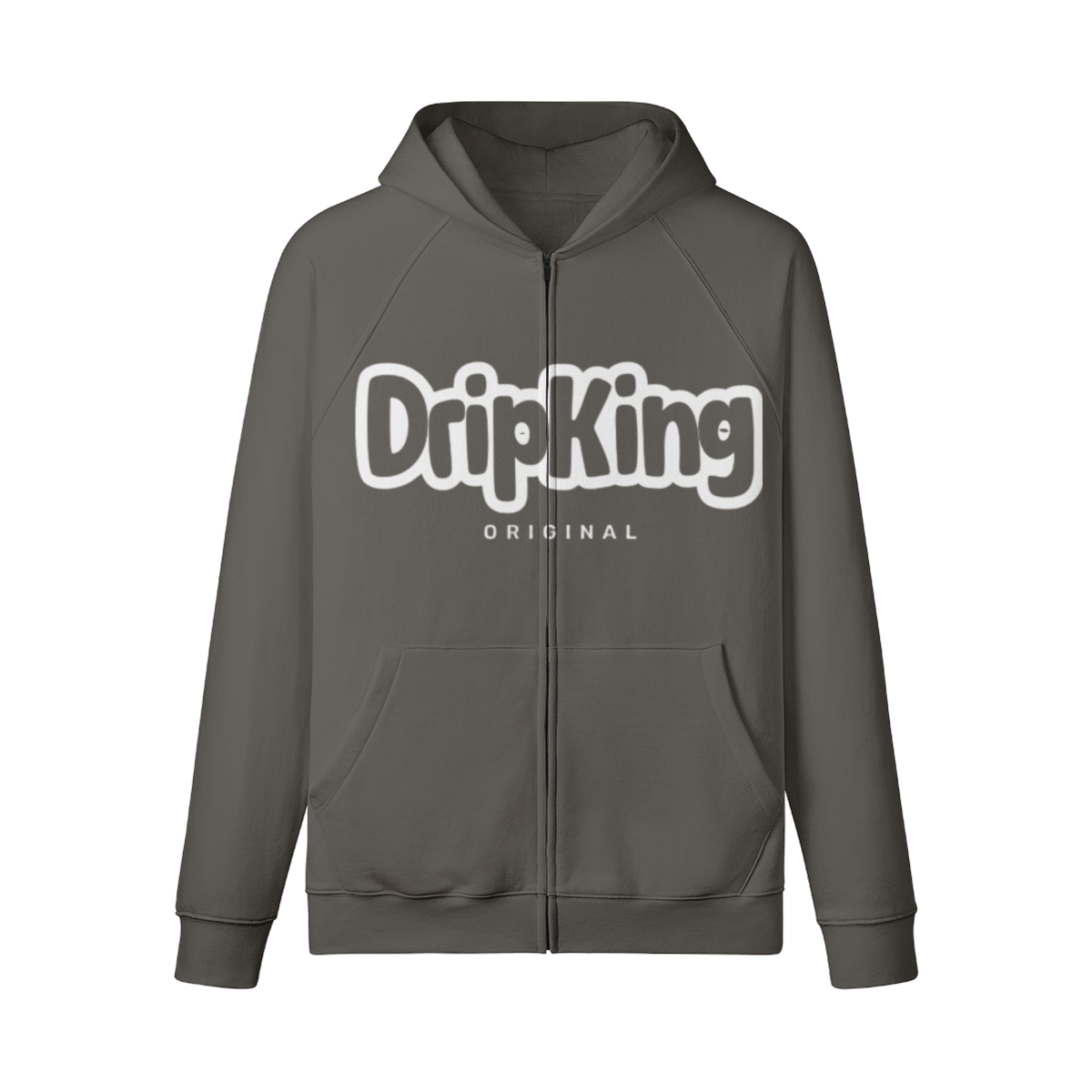 Drip King Zip Hoodie