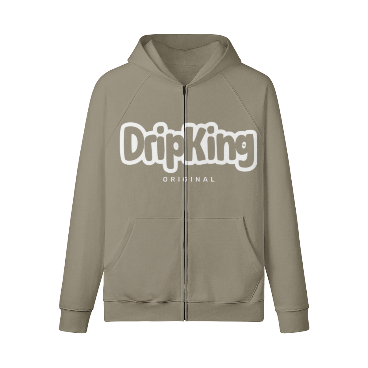 Drip King Zip Hoodie