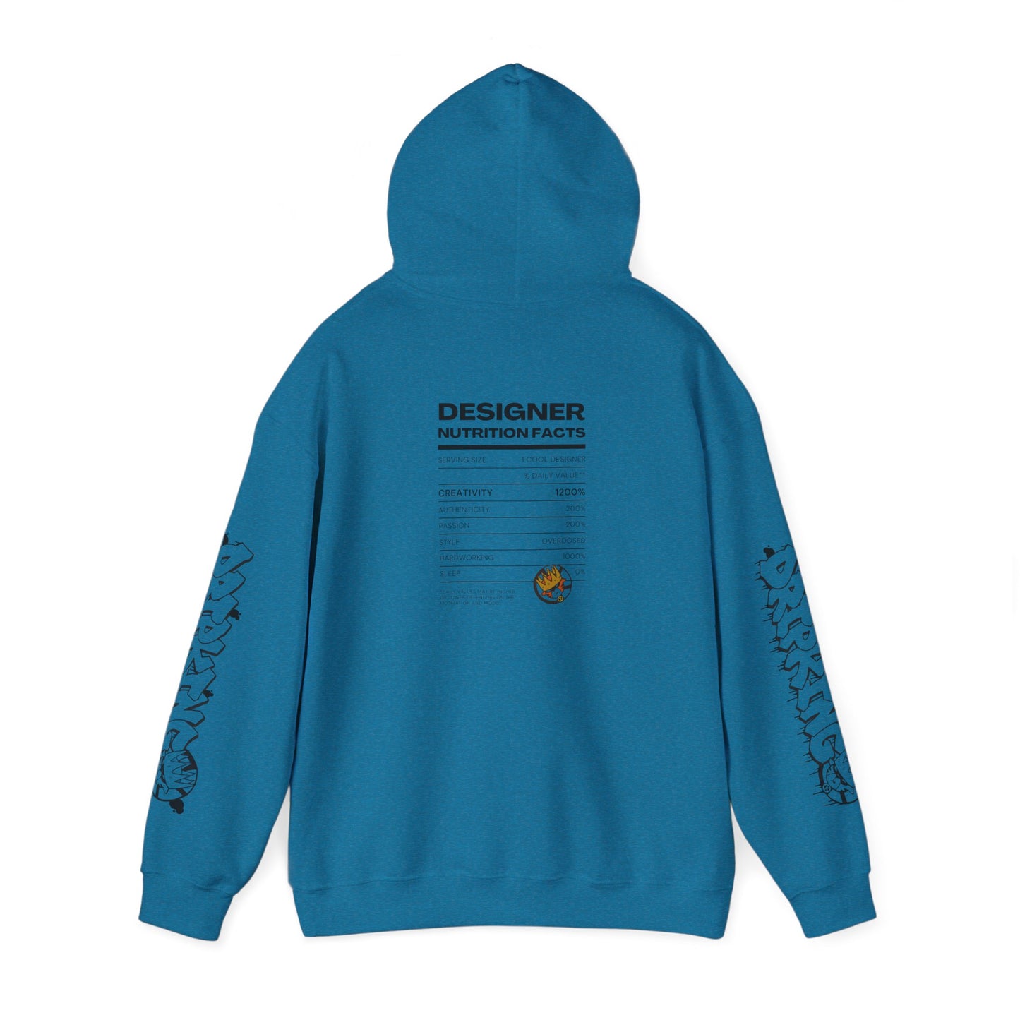 Creative Vibes Unisex Heavy Blend™ Hooded Sweatshirt - Stylish Graphic Print