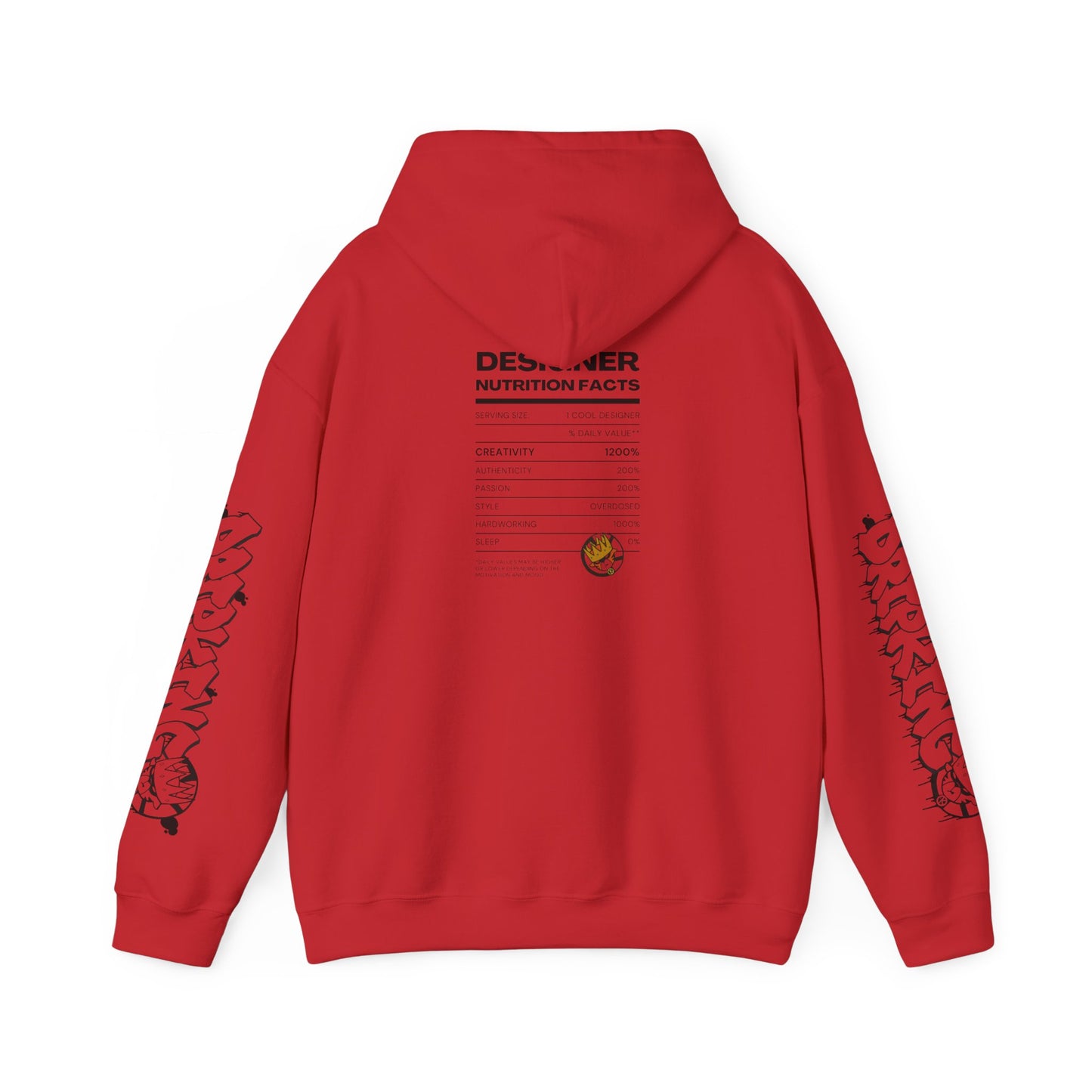 Creative Vibes Unisex Heavy Blend™ Hooded Sweatshirt - Stylish Graphic Print