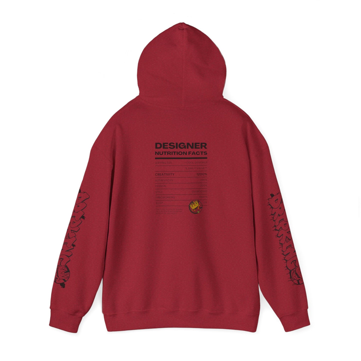 Creative Vibes Unisex Heavy Blend™ Hooded Sweatshirt - Stylish Graphic Print