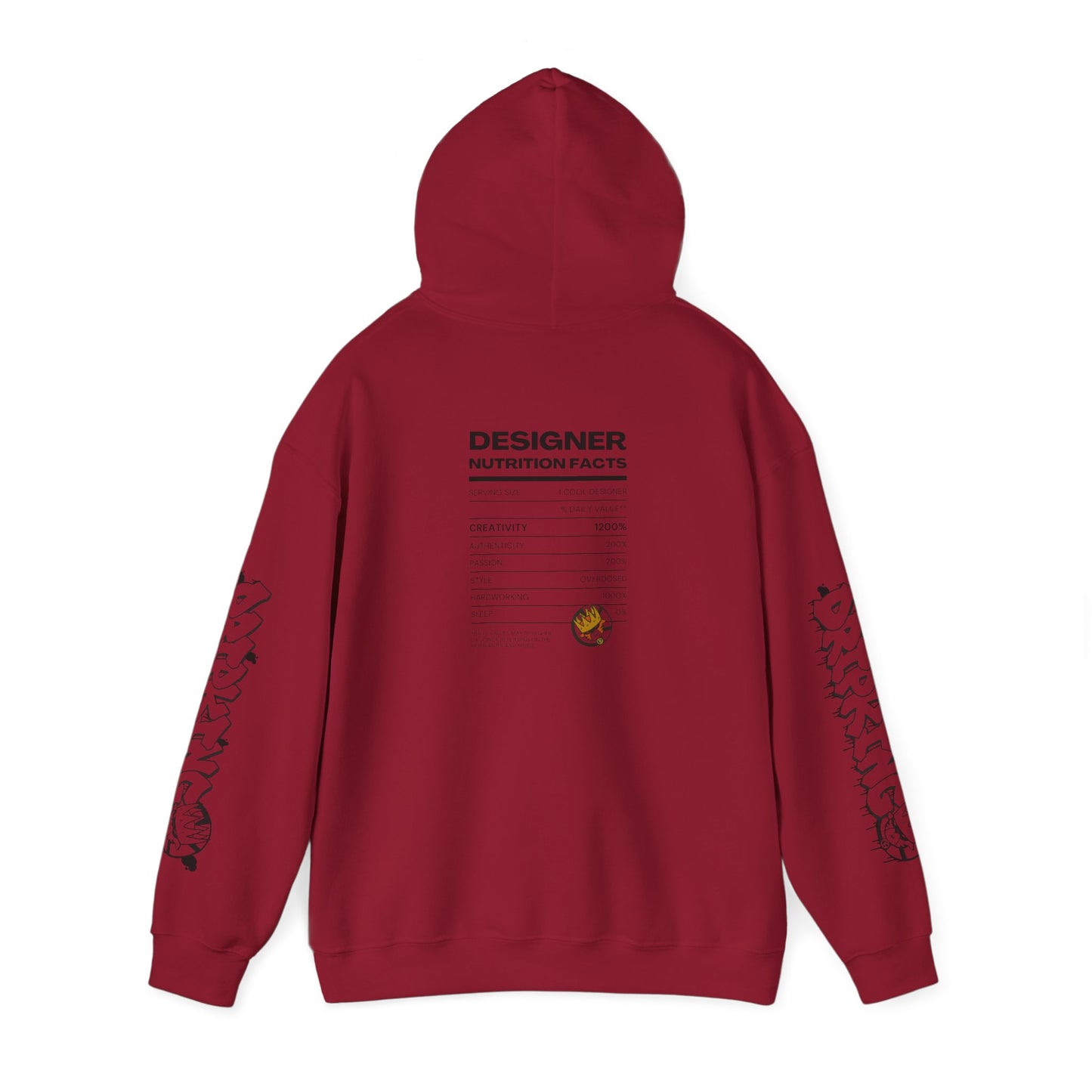 Creative Vibes Unisex Heavy Blend™ Hooded Sweatshirt - Stylish Graphic Print