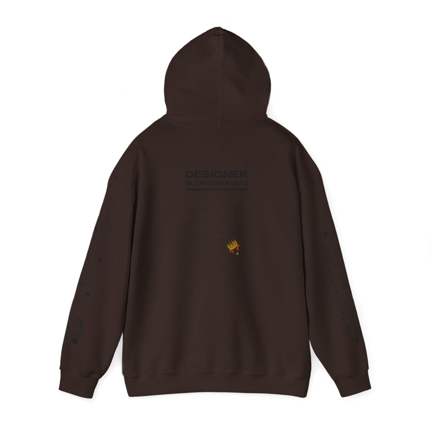 Creative Vibes Unisex Heavy Blend™ Hooded Sweatshirt - Stylish Graphic Print