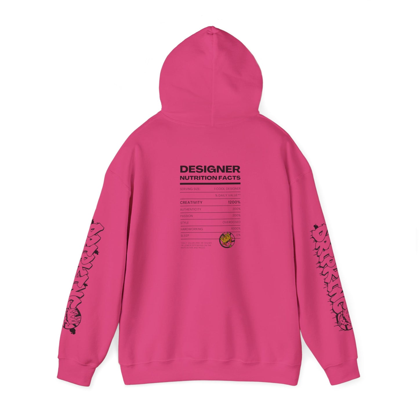 Creative Vibes Unisex Heavy Blend™ Hooded Sweatshirt - Stylish Graphic Print