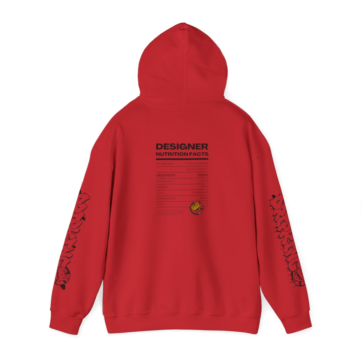 Creative Vibes Unisex Heavy Blend™ Hooded Sweatshirt - Stylish Graphic Print