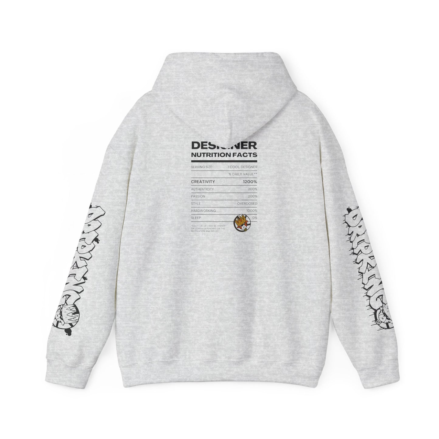 Creative Vibes Unisex Heavy Blend™ Hooded Sweatshirt - Stylish Graphic Print