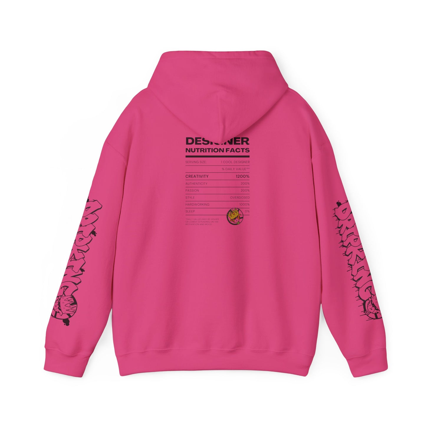Creative Vibes Unisex Heavy Blend™ Hooded Sweatshirt - Stylish Graphic Print