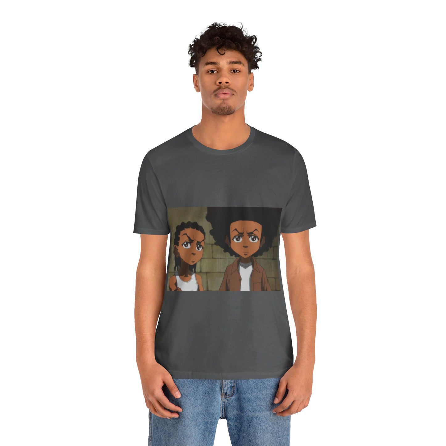 Drip King Boondocks Brothers Jersey Short Sleeve Tee