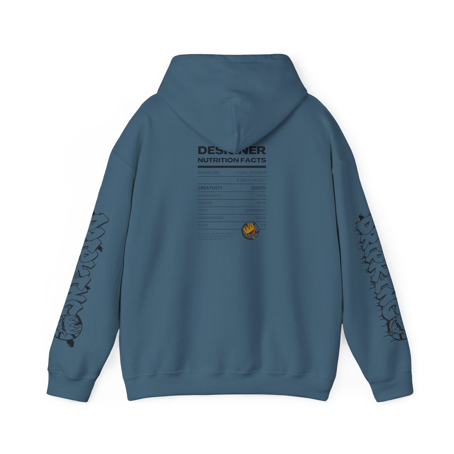 Creative Vibes Unisex Heavy Blend™ Hooded Sweatshirt - Stylish Graphic Print