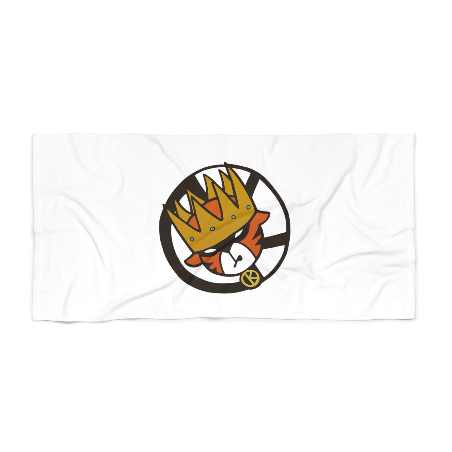 Drip King Beach Towel