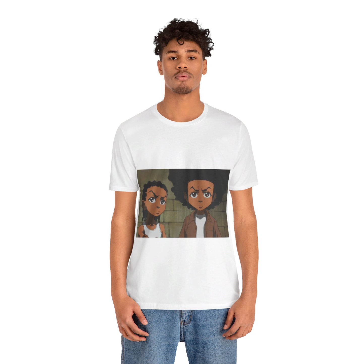 Drip King Boondocks Brothers Jersey Short Sleeve Tee