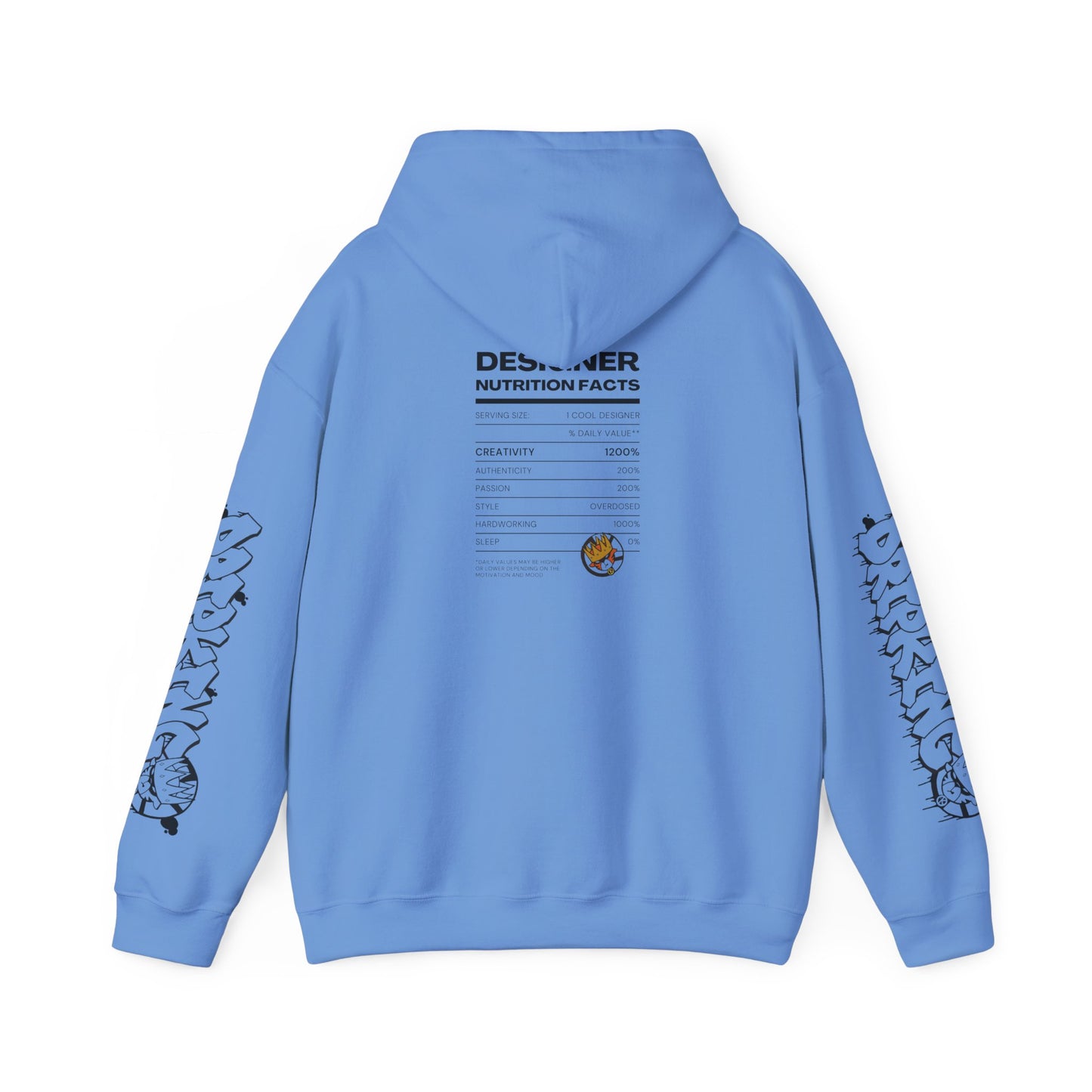 Creative Vibes Unisex Heavy Blend™ Hooded Sweatshirt - Stylish Graphic Print