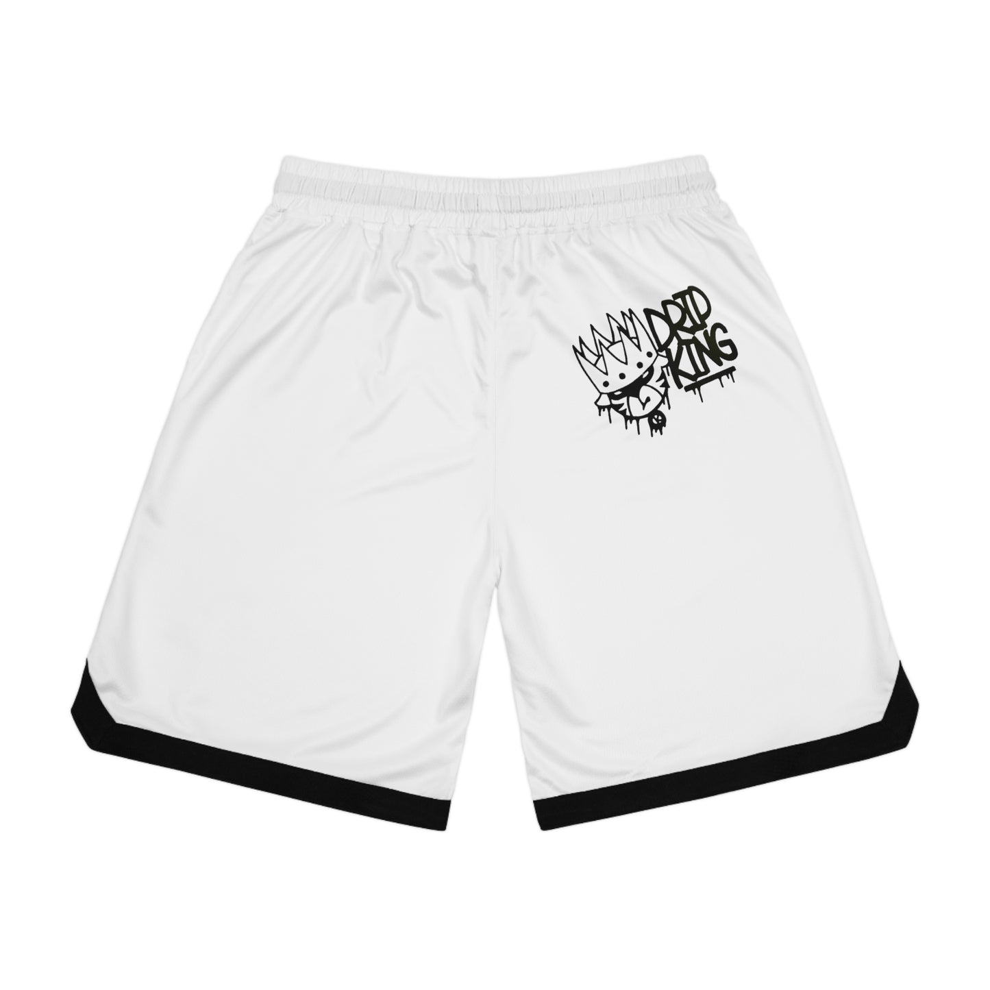 drip King Basketball Rib Shorts (AOP)